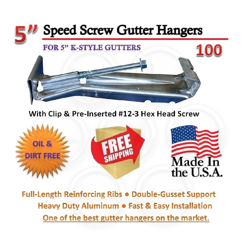 Shop K Style Aluminum Gutter Heavy Duty Hanger