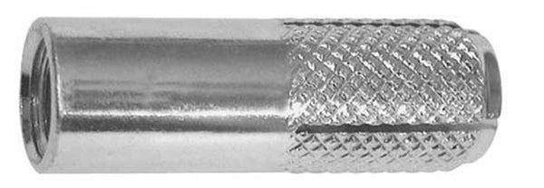  3/8"  1-1/2" Knurled Drop-In Anchors