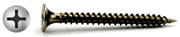  #8 X 2-1/2" Phillips Bugle Black Drywall Screws Fine Thread